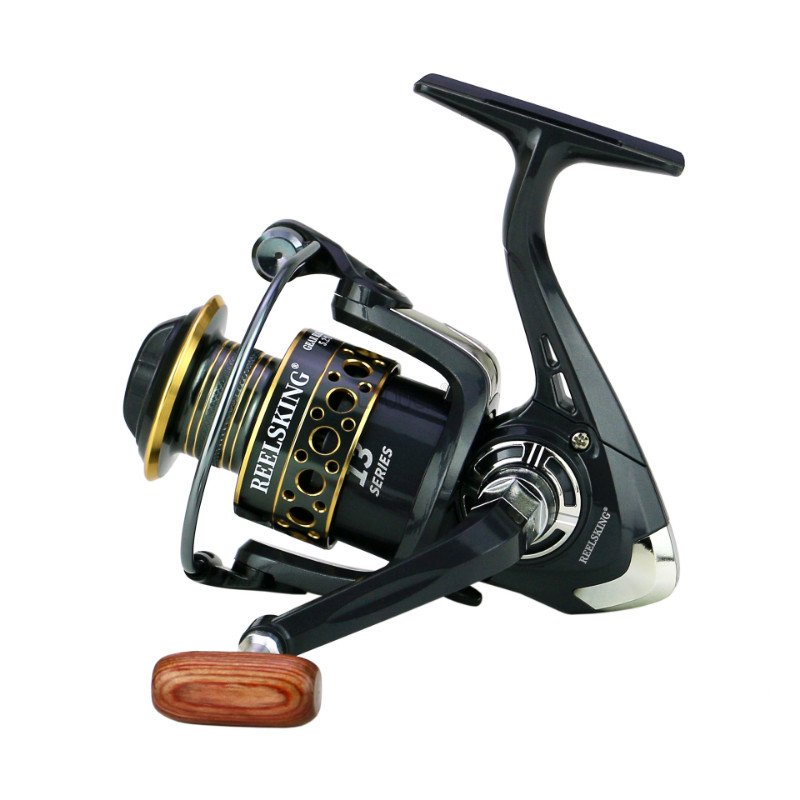 Μεταλλικό καρούλι Fishing Spinning Reel 5.2:1 Αναλογία περιστροφικής ταχύτητας Carp Fishing Reel KB2000-7000 Αξεσουάρ κουπαστής μεταλλικής πετονιάς