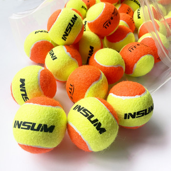 INSUM 1 бр. Топки за плажен тенис 50% стандартно налягане за тренировка Професионални тенис топки за падел за деца и възрастни