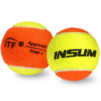 INSUM 1Pcs Beach Tennis Balls 50% Standard Pressure for Training Professional Tennis Padel Balls for Kids Adult