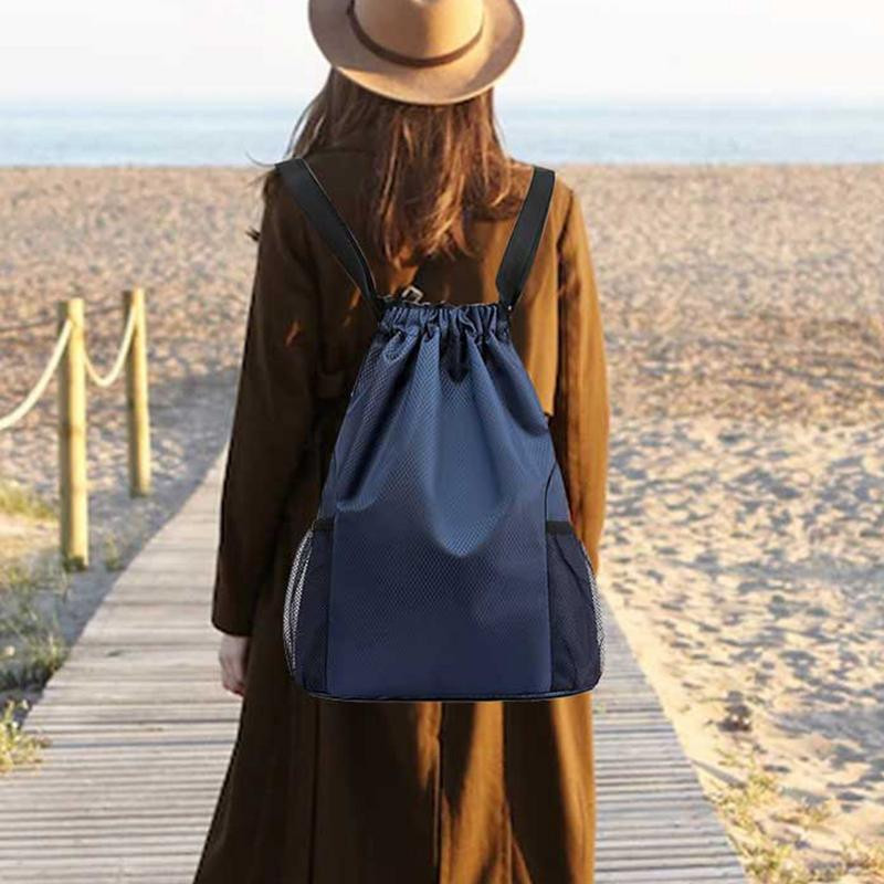 Sportinė kuprinė su raišteliu Didelės talpos gimnastikos krepšys vyrams Sulankstoma vandeniui atspari kuprinė, skirta važinėti dviračiu Futbolas Krepšinis Fitnesas