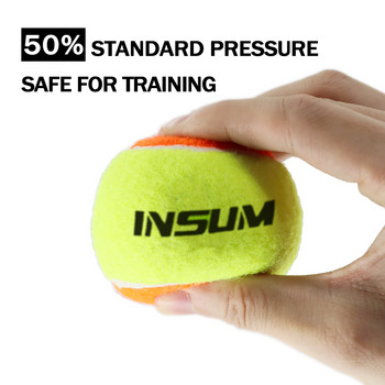 Топки за плажен тенис 50% стандартни топки за тренировка под налягане за деца и възрастни за игри и тренировки Топка за падел