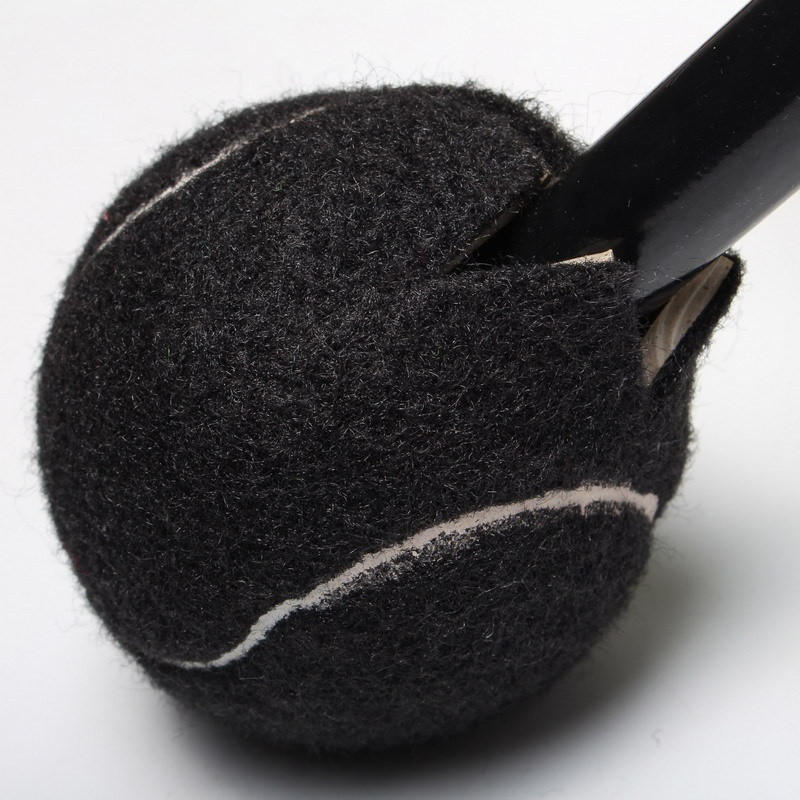 Precut Walker teniso kamuoliukų baldai, slankiojančios pėdų apsaugos kištukas, apsaugantis nuo dulkių namų kamuoliukai, dekoravimo stalo kėdės kojinės