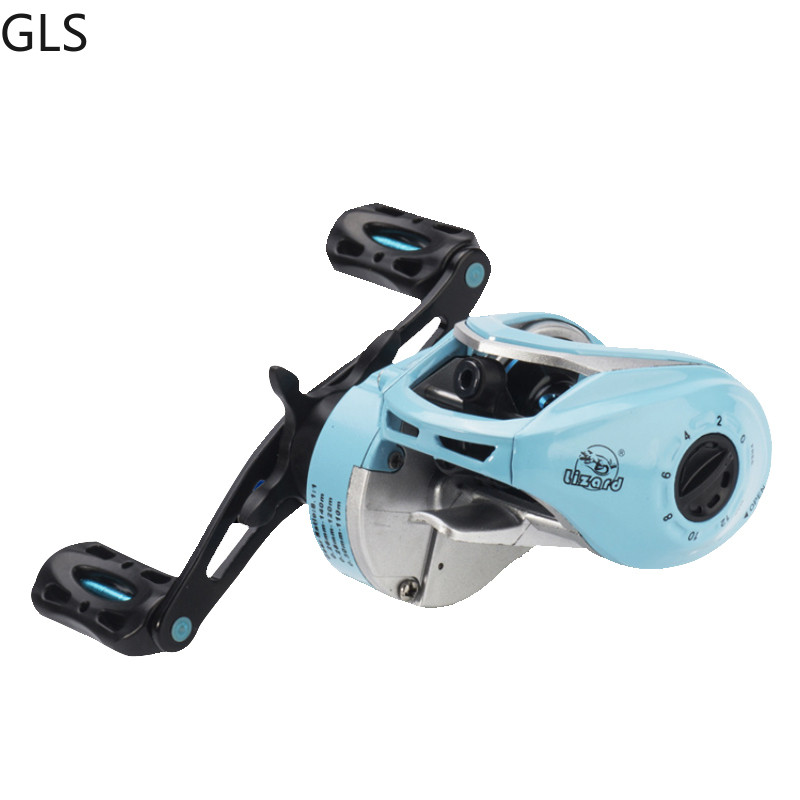 GLS uhiuus suure kiirusega 19+1 kuullaagritega metallist pooliga kalastusrulli ülekandearv 8,1:1 söödalaskmise kalaratta söödarulli