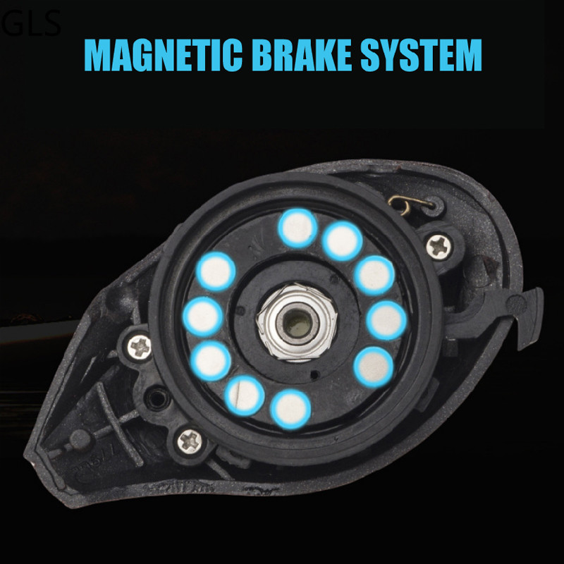 GLS uhiuus suure kiirusega 19+1 kuullaagritega metallist pooliga kalastusrulli ülekandearv 8,1:1 söödalaskmise kalaratta söödarulli