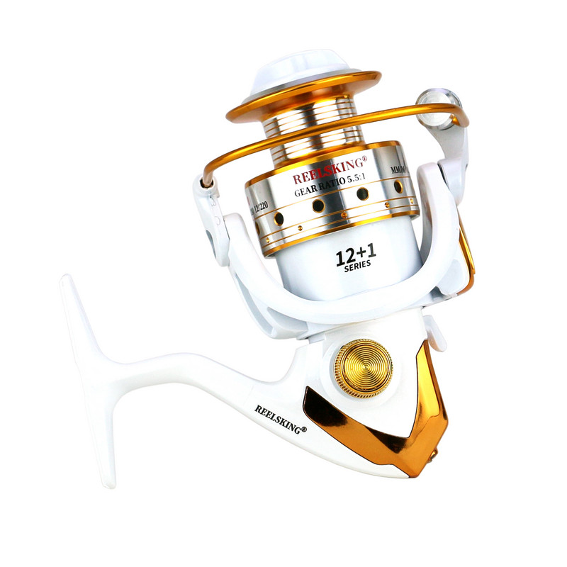 2023 m. Naujas 5.5:1 greitaeigis karpių 1000–6000 serijos žūklės ratukas