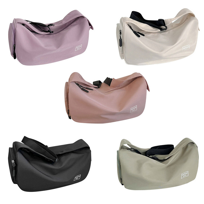 Vienspalvis kūno rengybos krepšys, didelės talpos fitneso treniruočių krepšys, atsparus dėvėjimuisi užtrauktuku reguliuojamas peties dirželis lauko futbolui