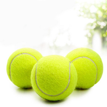 1 бр. Топки за тенис с висок отскок Тренировка на открито Еластичност Издръжлив тенис за кучета Bite Chase And Chomp 6.3CM топка за кучета