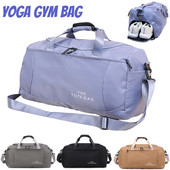 Välitingimustes kasutatav treeningkott Meeste jõusaalikotid Kuiv, märjalt eraldatud hoiukott Matkamine Telkimine Ujumine Jooga Nailonist Veekindlad Duffle Crossbody kotid