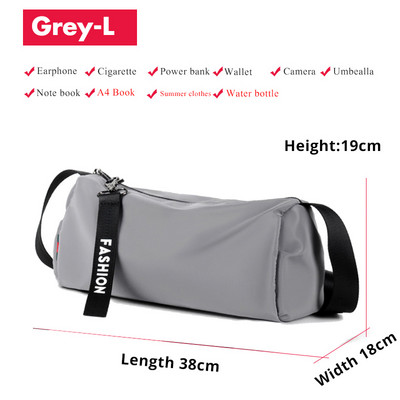 Tornatáskák Férfi Crossbody Fitness Túrázás Úszás Tárolótáska Utazó Duffle Sporttáska Edző Vállas Sport hátizsák