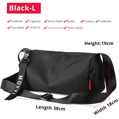 Tornatáskák Férfi Crossbody Fitness Túrázás Úszás Tárolótáska Utazó Duffle Sporttáska Edző Vállas Sport hátizsák