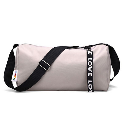 Divat GYM Bag Fitness Sport Edzőtáska Kültéri utazótáska Egy vállas Crossbody Bag Ultralight Yoga Swim Bags Unisex