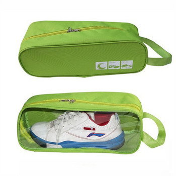Φορητά αδιάβροχα παπούτσια ταξιδιού Organizer τσάντα γυμναστικής Προπόνηση γιόγκα μπάσκετ ποδοσφαίρου παπούτσια Διαφανής τσάντα αποθήκευσης
