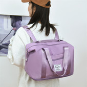 Proširivi ruksak za teretanu Ručna torba velikog kapaciteta Višenamjenska putna torba Torba za pohranu odjeće Joga sportska torba za žene