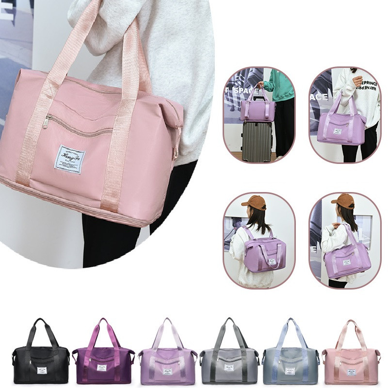 Proširivi ruksak za teretanu Ručna torba velikog kapaciteta Višenamjenska putna torba Torba za pohranu odjeće Joga sportska torba za žene