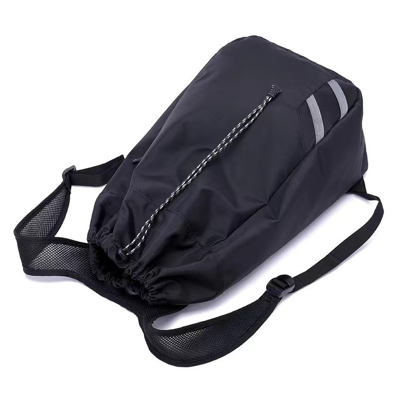 Meeste naiste pingutusnööriga jõusaalikott Suure mahutavusega välijalgpalli korvpalli seljakott Veekindel Fitness Ujumine Jooga Sport Reisikotid