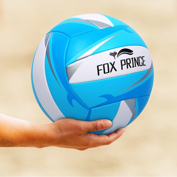 Надуваема волейболна топка с размер 5 PVC, устойчива на износване, висока подскачаща топка за тренировки на закрито на открито, машина за шевове, устойчива на взрив