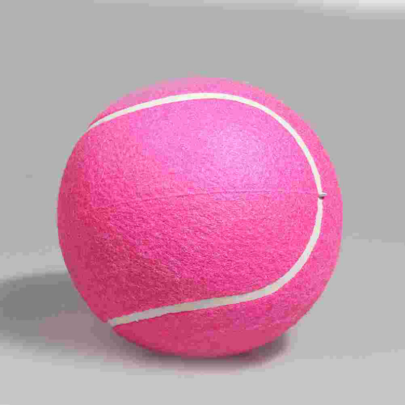 8-tolline vanemate ja laste suhtlemine, laste tennisepall, suur, suur täispuhutav õues