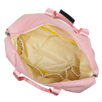 2021 Пътна чанта за багаж Фитнес чанти Водоустойчиви найлонови спортни чанти Жени Йога Плуване Tas Dry Wet Gymtas Sac De Sport