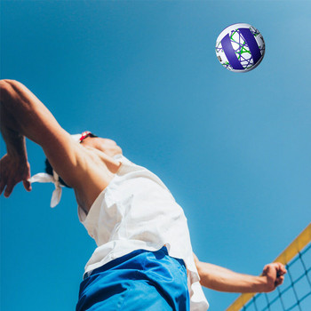 PVC Машинно зашити Размер 5 Волейболна топка Латекс Вътрешна силна херметичност Висока еластичност Вътрешна тренировка на открито Мач Волейбол
