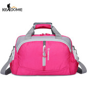 Veekindel nailonist reisipagasi kott Suure mahutavusega spordijooga spordisaali kott Naiste fitness korvpallitreeningu õlakott XA1WD