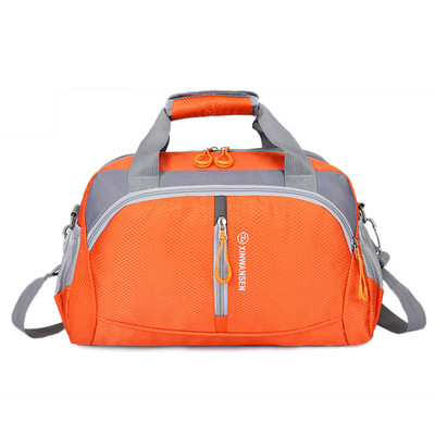 Veekindel nailonist reisipagasi kott Suure mahutavusega spordijooga spordisaali kott Naiste fitness korvpallitreeningu õlakott XA1WD