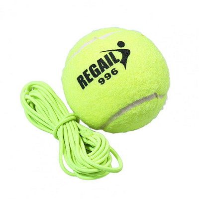 Treniruotės teniso kamuoliukas Didelio elastingumo savarankiško treniruočių įrankis Vieno žaidėjo treniruoklis Nešiojamas vieno teniso treniruoklis atšokimo kamuoliukas 테니스