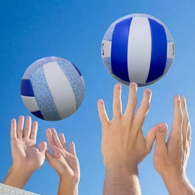 Волейболна топка с размер 5, лека, устойчива на течове, лесна за почистване нормализирана тренировъчна волейболна топка за начинаещи