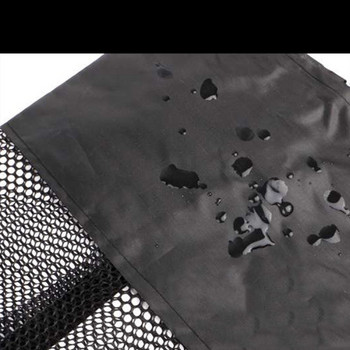 Μαύρο σακίδιο πλάτης γυμναστικής 80 εκ. Yoga Mat Τσάντα πλέγματος αδιάβροχο σακίδιο πλάτης Τσάντα γιόγκα Pilates Ρυθμιζόμενο λουράκι μεταφοράς Αθλητικό εργαλείο ευκολίας