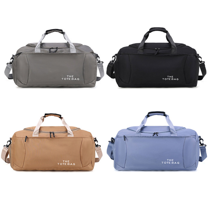 Geantă de fitness în aer liber, uscată, umedă, separată, geantă de călătorie multifuncțională, drumeții, camping, genți de nailon, impermeabile.