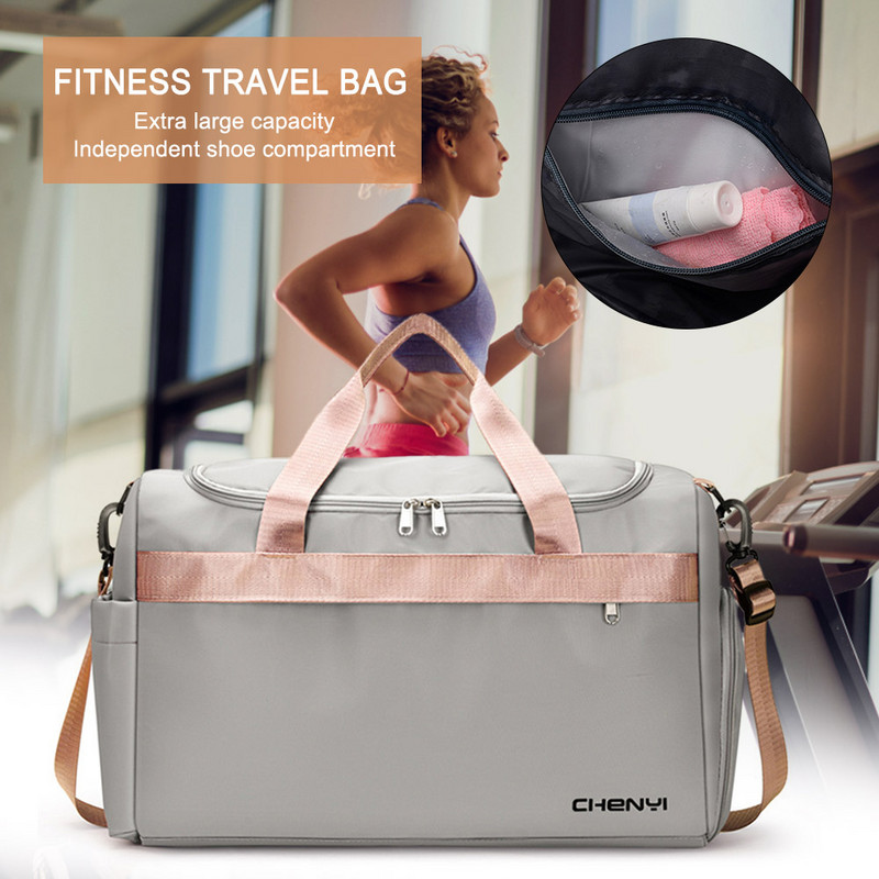 Spordikott Meeste jõusaalikott Oxford Dry Wet eralduskotid Suure mahutavusega treeningkott Veekindel reisiseljakott Joogakott