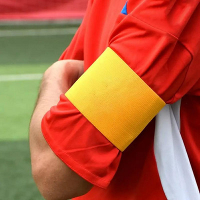 Bandere de echipă pentru adulți Elasticitate ridicată Ajustabilă Vizibilitate bună Antrenament fotbal Sporturi de echipă Banderă de braț de fotbal Aprovizionare sportivă