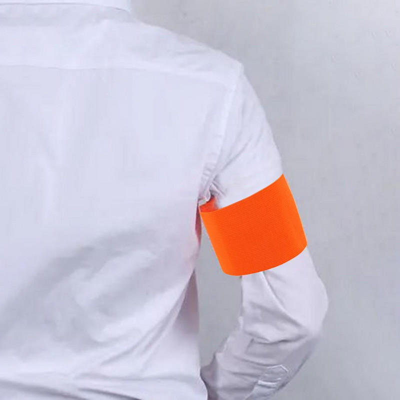 Täiskasvanute meeskonna käepaelad Suure elastsusega reguleeritav hea nähtavusega Jalgpallitreening Meeskonnasport Jalgpall Käepael Spordivarustus