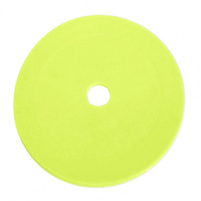 Labdarúgás Edzés Mark Plate Csúszásmentes edzés Élénk szín Foci Edzés Akadály Kerek Korong Futball Sportok