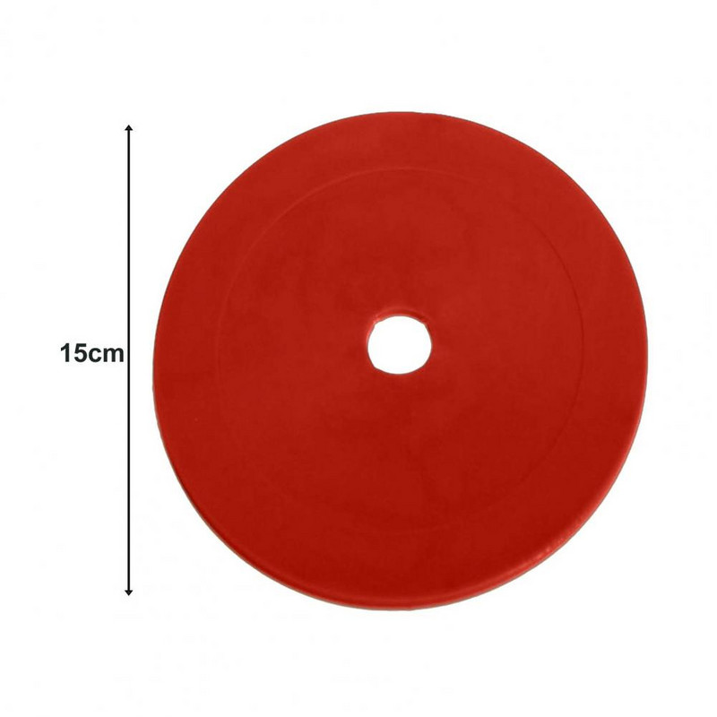 Labdarúgás Edzés Mark Plate Csúszásmentes edzés Élénk szín Foci Edzés Akadály Kerek Korong Futball Sportok
