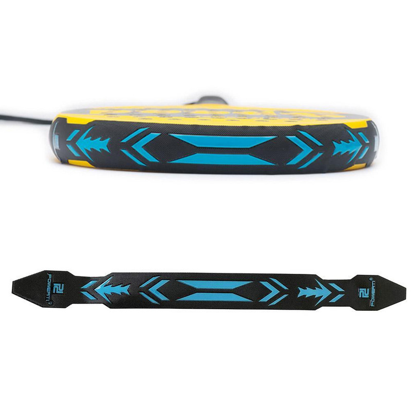 2 buc. Bandă 3D pentru capul cu palete de tenis pentru racheta de tenis de plajă. Bandă de protecție pentru cap.