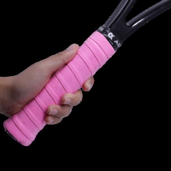 6 τμχ Overgrip Tennis ALPHA Sticky Dry Wrapping Sweatband Αντιολισθητική λαβή για καλάμι ψαρέματος Badminton Padel Tennis Tape Racket