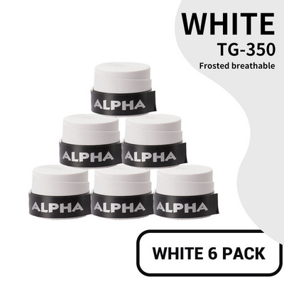 6 vnt. Overgrip teniso ALPHA lipni sauso vyniojimo prakaito juosta neslystanti meškerės rankena badmintono padelio teniso raketėms