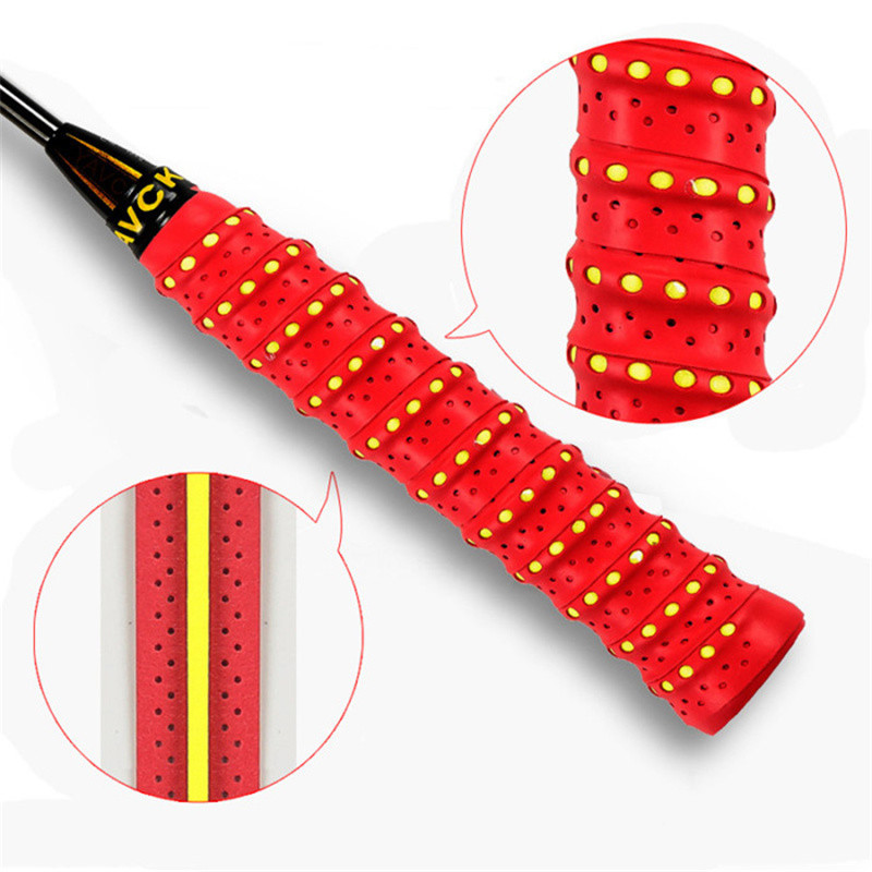 Αντιολισθητικό τένις Overgrip Badminton Grip ταινία Sweatband περιελίξεις για καλάμι ψαρέματος