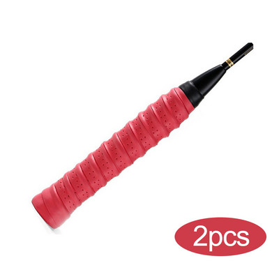 2 vnt. Teniso raketės, neslystanti, sugerianti prakaito juosta lauko meškerės vyniojimo dirželis, sportinis badmintono skvošo juostelė