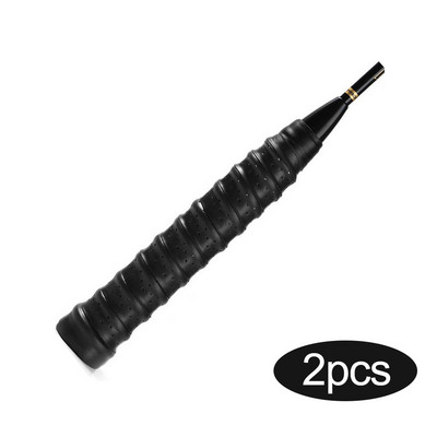 2 vnt. Teniso raketės, neslystanti, sugerianti prakaito juosta lauko meškerės vyniojimo dirželis, sportinis badmintono skvošo juostelė