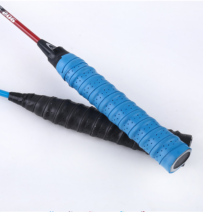 2 vnt. Teniso raketės, neslystanti, sugerianti prakaito juosta lauko meškerės vyniojimo dirželis, sportinis badmintono skvošo juostelė