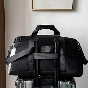 Йога Спортна чанта Жени Мъже Уикенд чанта с голям капацитет Фитнес чанти Суха мокра сепарация Оксфорд Водоустойчива чанти за багаж Дамска чанта
