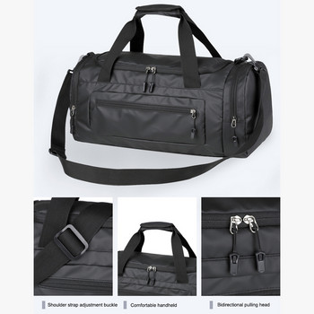 Мъжка чанта за фитнес Военна тактическа чанта за пътуване Голям капацитет Чанти за багаж за фитнес зала Спортна чанта за туризъм на открито Трекинг чанта