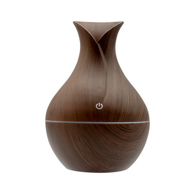 Mini Wood Grain Oro Drėkintuvas Aroma Eterinis Aliejus Humidificadores Namų difuzorius Cool Mist Purškiklis Kvapų kvepalų valytuvas