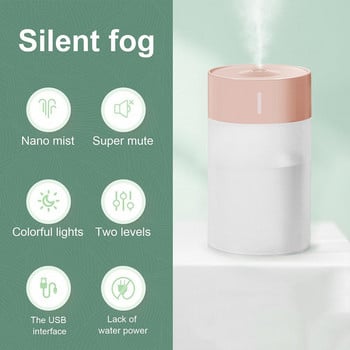 260ml Υγραντήρας αέρα USB Ultrasonic Aroma Essential Oil Diffuser Romantic Humidifier Mini Cool Mist Maker Purifier για οικιακό αυτοκίνητο