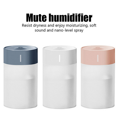 260ml Υγραντήρας αέρα USB Ultrasonic Aroma Essential Oil Diffuser Romantic Humidifier Mini Cool Mist Maker Purifier για οικιακό αυτοκίνητο
