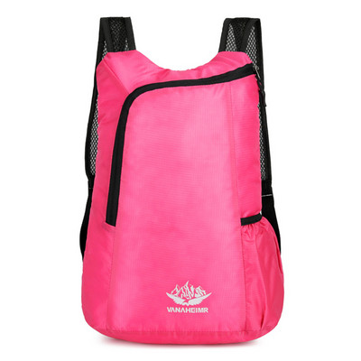 Nailonist unisex veekindel kokkupandav kott väliseljakott Kaasaskantav telkimine Matkamine reisimine päevakott Vaba aeg Unisex spordikott Seljakott