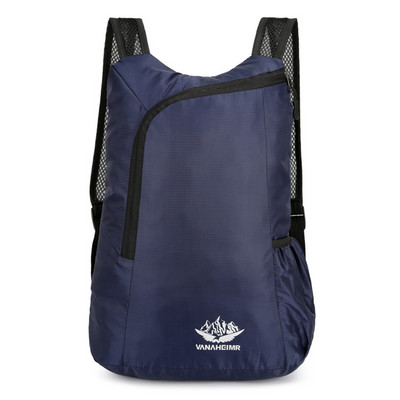 Nailonist unisex veekindel kokkupandav kott väliseljakott Kaasaskantav telkimine Matkamine reisimine päevakott Vaba aeg Unisex spordikott Seljakott