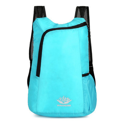 Nailonist unisex veekindel kokkupandav kott väliseljakott Kaasaskantav telkimine Matkamine reisimine päevakott Vaba aeg Unisex spordikott Seljakott