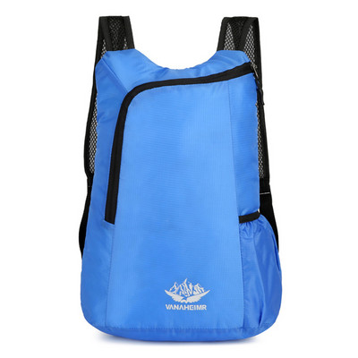 Nailonist unisex veekindel kokkupandav kott väliseljakott Kaasaskantav telkimine Matkamine reisimine päevakott Vaba aeg Unisex spordikott Seljakott